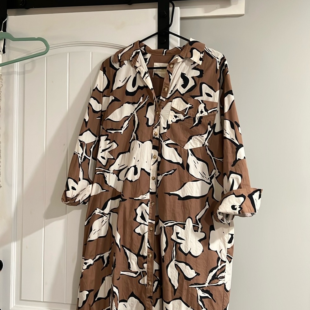 Maeve print dress size medium